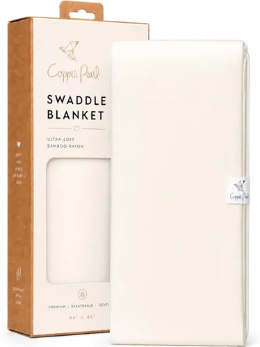 Miniatura 34 de Copper Pearl Swaddle Blankets for Newborns Soft Stretchy Receiving Blankets for Boys and Girls Large 46 x 46 Inch Baby Blankets Lightweight