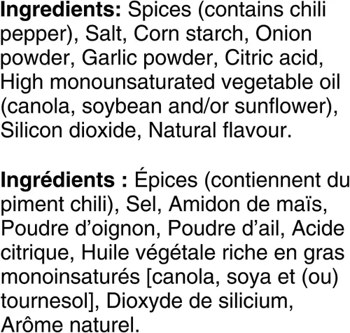 Miniatura 5 de Old El Paso Chili Seasoning Mix, 0.85 oz/0.8 onzas, paquete de 6 {Importado de Canadá}