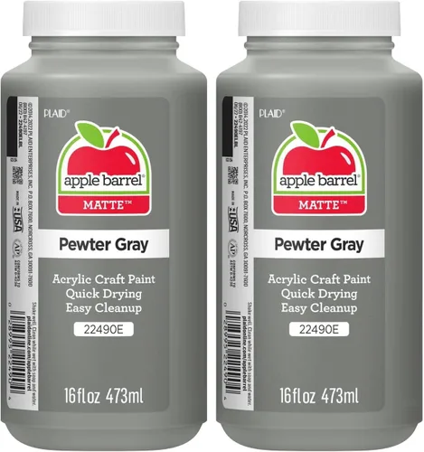 Miniatura 31 de Apple Barrel - Pintura acrílica, 16 onzas, color nuez moscada Nuez moscada marrón