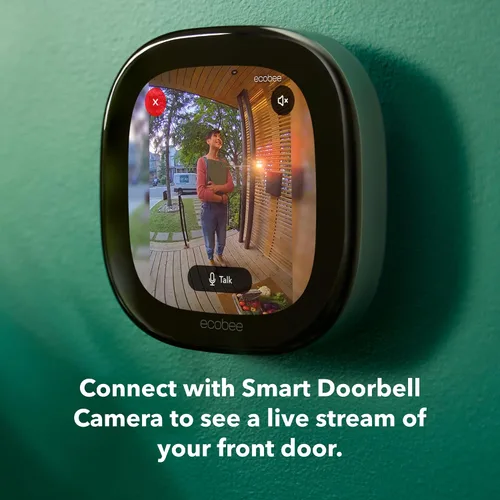 Miniatura 7 de ecobee Paquete de seguridad para el hogar con suscripción avanzada de seguridad inteligente de 1 año, sistema de seguridad inteligente