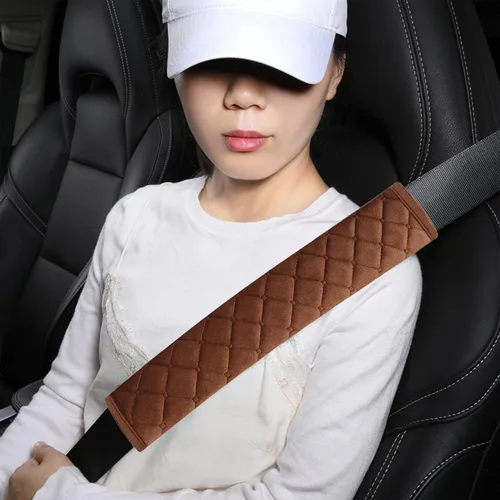 Miniatura 20 de HighnessHwoo Fundas de cinturón de seguridad extra largas para adultos, niños, mujeres y hombres, suave para cinturón de seguridad de automóvil