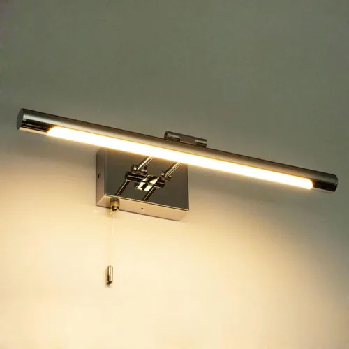 Miniatura 3 de Lámpara LED moderna para tocador de baño de 5 W, lámpara de espejo con acabado cromado, accesorios de iluminación de tocador con interruptor