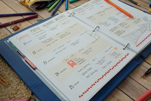 Miniatura 5 de UCreate Kit de planificador personalizable para profesores, 8.5 x 11 pulgadas, 157 piezas (P1000128)