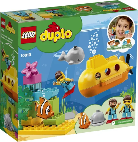 Miniatura 5 de LEGO DUPLO Town Submarine Adventure 10910 Kit de construcción (24 piezas)