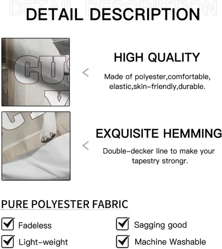 Miniatura 2 de AIUSAAMZ Tapiz personalizado para cargar imágenes personalizables, telón de fondo personalizado, crea tu propio tapiz para colgar en la pared