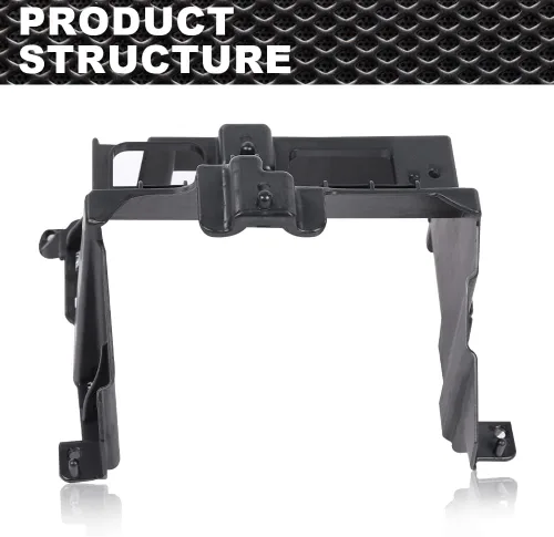 Miniatura 6 de CROSSDESIGN Soporte de jaula para panel de salpicadero, radio doble DIN compatible con GMC Sierra Yukon y Chevy Silverado Tahoe Suburban