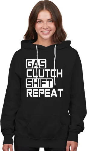 Miniatura 21 de Go All Out Sudadera con capucha Gas Clutch Shift Repeat para hombre y mujer