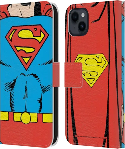 Miniatura 135 de Head Case Designs Funda de piel con licencia oficial de Superman DC Comics con logotipos negros y rojos compatible con Apple iPhone 11