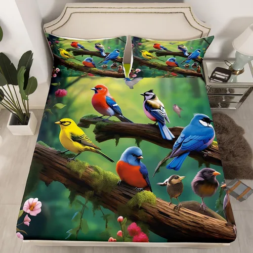 Miniatura 9 de Erosebridal Lindas sábanas de Capybara para niños y niñas, diseño de universo azul, con temática del espacio exterior, juego de cama de Capybara