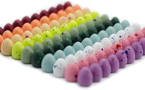 Miniatura 3 de Stonemaier Games: Wingspan Speckled Eggs Añadir a la envergadura (Juego base o Asia) Mejora tu jugabilidad de envergadura 100 huevos moteados