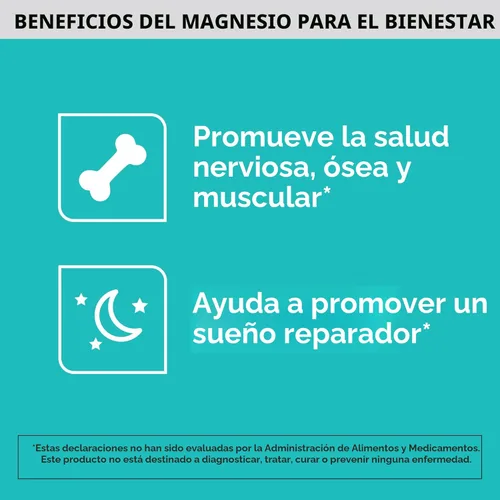 Miniatura 2 de Qunol Cápsulas de magnesio 420 mg, 100 % de valor diario, suplemento de magnesio de alta absorción, extrafuerte, suplemento para la salud