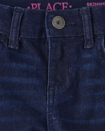 Miniatura 2 de The Children's Place Girls' Denim Skimmer Shorts 2 Pack