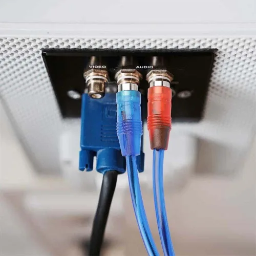 Miniatura 4 de Juego de 4 adaptadores de cable de audio divisor RCA Y 1 hembra a 2 conectores macho