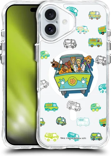 Miniatura 19 de Head Case Designs Funda con licencia oficial de Scooby-Doo Capture Character Art a prueba de golpes [protección de grado militar] compatible