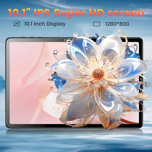 Miniatura 5 de Azeyou 2025 Tablet Android 14 Actualizada, Tablet de 10.1 Pulgadas Procesadores Octa-Core con 8GB RAM 128GB ROM, Pantalla Táctil IPS, Wi-Fi 6, BT