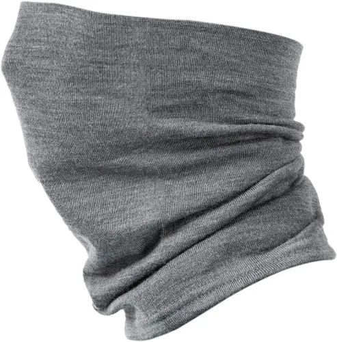 Miniatura 2 de Villand Polaina de cuello 100% lana merino para hombres y mujeres, calentador de cuello de doble capa sin costuras para deportes de invierno