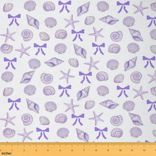 Miniatura 29 de Rustic Flowers Indoor Outdoor Fabric,Retro Floral Soft Flannel Polyester No Stretch Farmhouse Style Crafts & Sewing Supplies DIY Fabrics,1 Yard