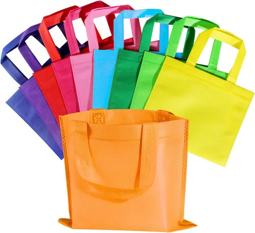 SPERPAND 30 bolsas de regalo pequeñas con asas, bolsa de regalo de vacaciones, bolsas de regalo de fiesta, bolsas de regalos para niños, cumpleaños,