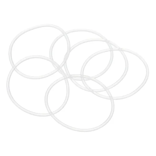 Miniatura 12 de uxcell Juntas tóricas de silicona, 1.181 in OD 1.063 in ID 0.059 in Ancho VMQ Junta de sello para válvulas de compresor reparación de tuberías