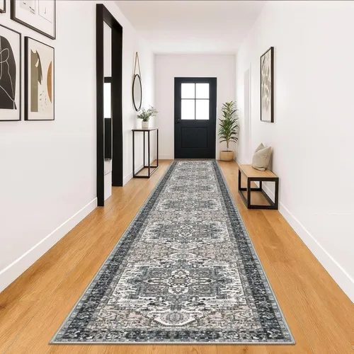 Miniatura 45 de KOZYFLY Alfombra Pequeña de Área 2x3 Pies Alfombras para Entrada Lavable Boho Alfombra de Entrada Antideslizante Tapete de Puerta Interior Entrada
