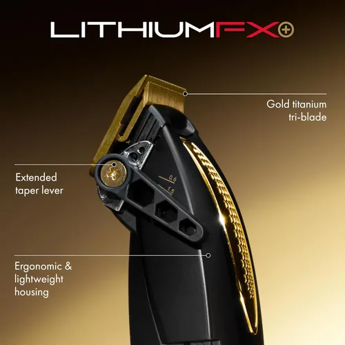 Miniatura 4 de BaBylissPRO LithiumFX Cord/Cordless Lithium Ergonomic Hair Clippers for Men