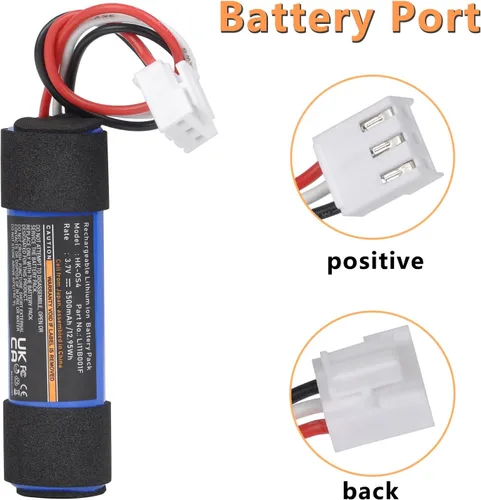 Miniatura 4 de Tectra Reemplazo de batería de 3500 mAh para Harman Kardon Onyx Studio 4, Onyx Studio 3, Onyx Studio 2, Onyx Studio 1 altavoz inalámbrico Bluetooth