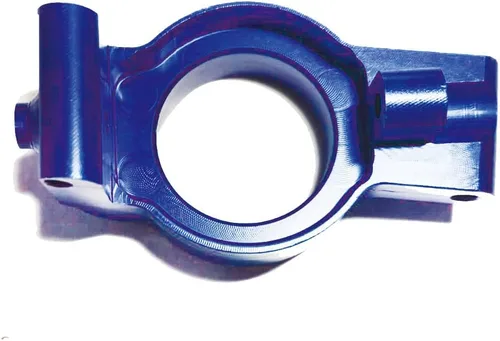 Miniatura 4 de Bloques de ruedas de aleación de cubo delantero C 7732 para Traxxas 1/5 1/6 X-MAXX piezas de actualización (azul oscuro)