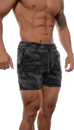 Miniatura 3 de YoungLA - Pantalones cortos para entrenar para hombre