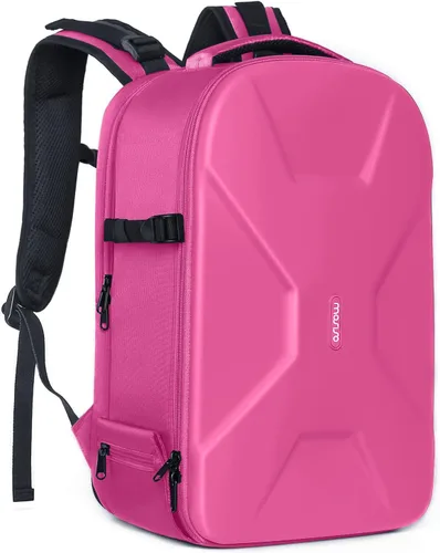 MOSISO Mochila para Cámara, Bolsa para Cámara Fotográfica DSLR/SLR/Sin Espejo de 15-16 pulgadas, Estuche Rígido Impermeable con Soporte para Trípode
