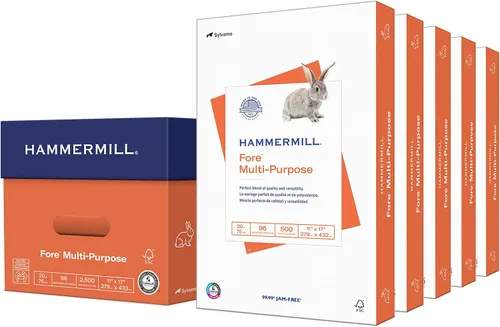 Miniatura 47 de Hammermill Fore Papel para impresora, papel para copias multiusos de 20 lb, 8.5 x 14 - 1 resma (500 hojas) - blancura 96, fabricado en Estados
