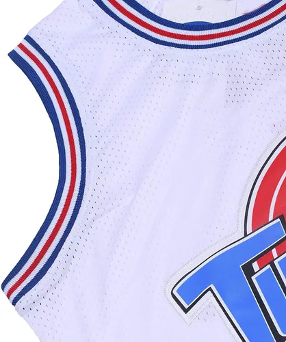 Miniatura 2 de CAIYOO Mens 23 Movie Jersey 1 Bugs 10 Lola Stitched Basketball Jersey Sport Shirts 90s Hip Hop Clothing for Party