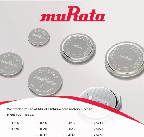 Miniatura 6 de Murata Batería CR2016 DL2016 ECR2016 3V Litio Moneda Celda (25 Baterías)