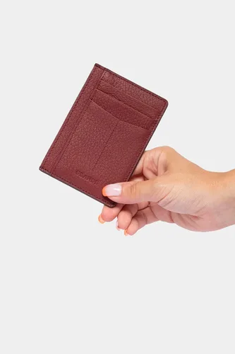 Miniatura 7 de Grande -3605 Estuches para tarjetas, Borgoña, Minimalista
