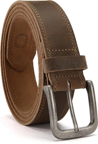Miniatura 24 de CHAOREN Cinturones de cuero para hombre - Cinturón de 35mm de cuero genuino para jeans - Regalo para hombre para vestir casual