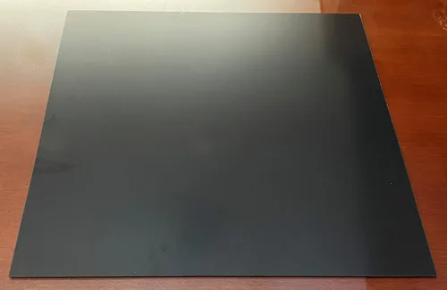 Miniatura 2 de 2 láminas de plástico de polietileno HDPE negro de 24 x 24 x 1/16 pulgadas (0.06 pulgadas)