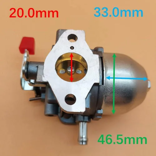 Miniatura 4 de Carburador para motores Generac CMV16 GN190 GN191 6HP y 6.5HP G098469 090876 092966 095177 095948 098469 90876 92966 95177 9594 8 98469 23-197