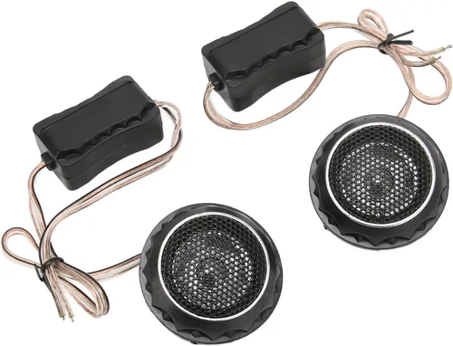 Juego de 2 altavoces de agudos para audio de automóvil, audio de auto súper alta frecuencia de 140 W con agudos suaves, Plug and Play, fácil