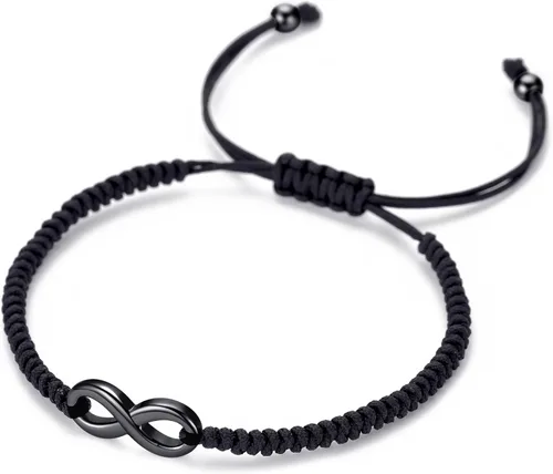 Miniatura 3 de Pulsera infinita a juego para parejas para mujer, joyería de amistad