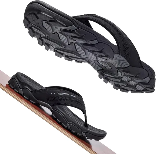 Miniatura 4 de Lxso Chanclas para hombre Sandalias de playa para exteriores Soporte de arco Deporte atlético