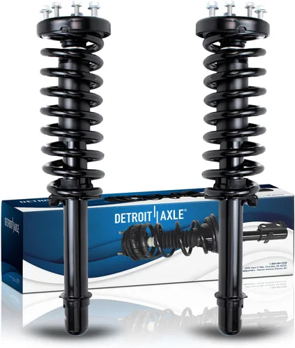 Miniatura 26 de Detroit Axle - 2 puntales delanteros para Chevy Equinox GMC Terrain Saturn Vue Pontiac Torrent Suzuki XL-7 Captiva Sport Struts completos con muelle