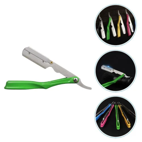 Miniatura 6 de Beavorty Barber Razor Holder Mens Hair Blade Straight Razor Stand Professional Shaving Supply