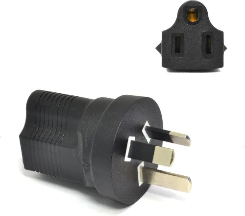 Miniatura 8 de Ceptics Japón, Filipinas NEMA 1-15 Adaptador de Enchufe de Energía para Viaje Acepta NEMA 5-15R - Certificado ETL - Grado Industrial (IG-6)