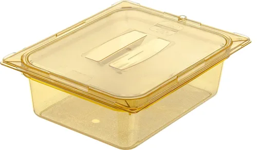 Miniatura 3 de Carlisle FoodService Products Sartén de alimentos de alta temperatura, contenedor de almacenamiento de alimentos de tamaño medio para servir