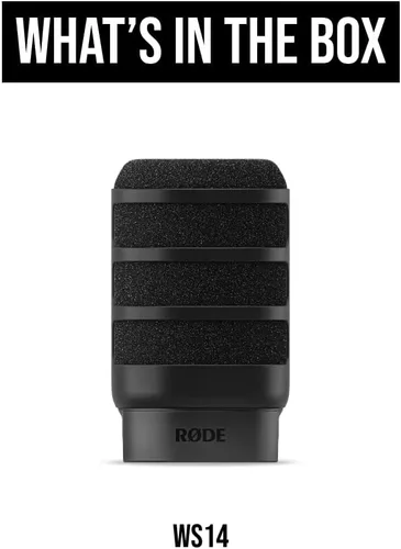 Miniatura 4 de RØDE WS14 Filtro antipop premium para PodMic y PodMic USB (Negro)