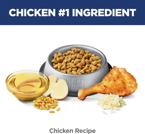 Miniatura 5 de Alimento seco para gatos Hill's Science, control de bolas de pelo, Adultos 1-6, apoyo para el control de bolas de pelo, receta de pollo, bolsa de 7