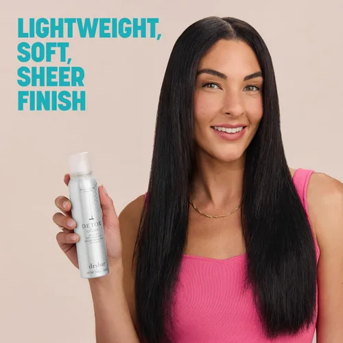 Miniatura 7 de Drybar Detox Clear Invisible Dry Shampoo Spray, absorbe aceites ligeros, deja el cabello limpio y renovado con acabado transparente suave, para todo
