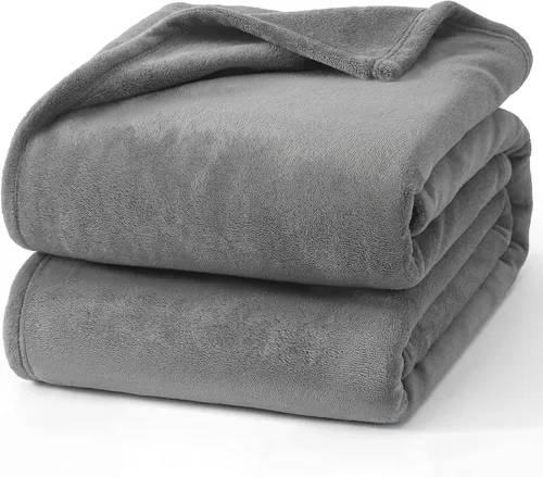 Miniatura 15 de Hansleep Manta de forro polar para sofá beige, súper suave manta de franela esponjosa y acogedora para todas las estaciones, beige, manta de 50x60