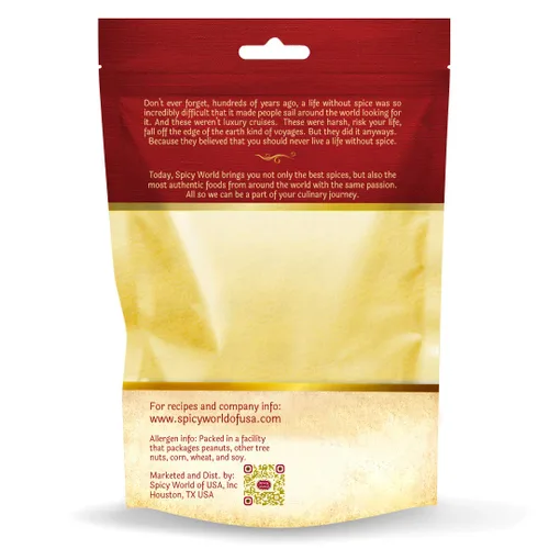 Miniatura 2 de Spicy World Harina de maíz amarilla de 4 libras (64 onzas) - Finamente molida, cultivada en Estados Unidos de calidad premium