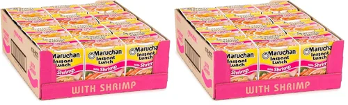 Miniatura 24 de Maruchan Fideos Ramen Instant Lunch con sabor a queso cheddar, sopa de fideos instantáneos estilo japonés, comida rápida y fácil, taza de 2.25 onzas