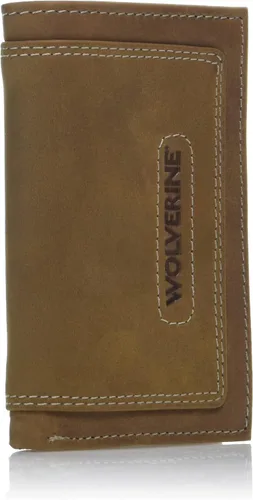 Miniatura 3 de Wolverine Mens Bifold Wallet RFID Protection ID Window Card Slots Bill Pocket Durable Leather Canvas